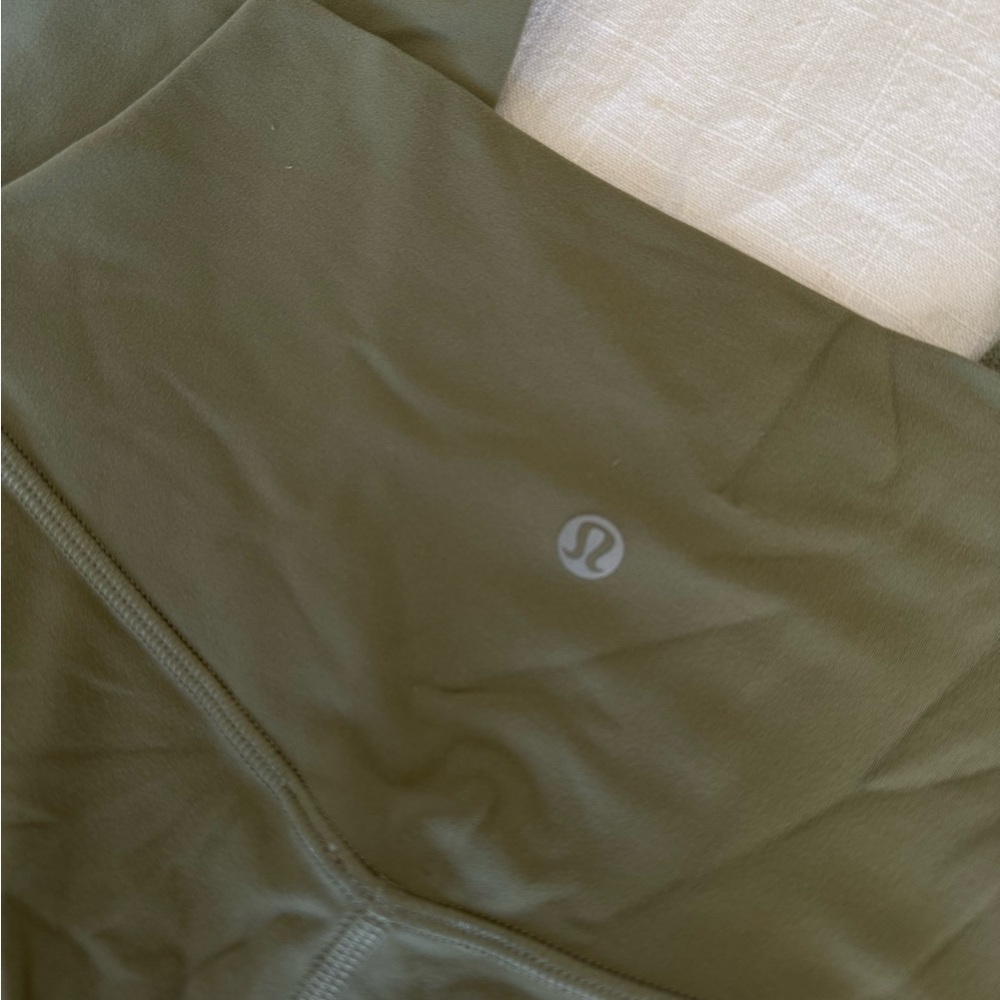 Lululemon align leggings olive green